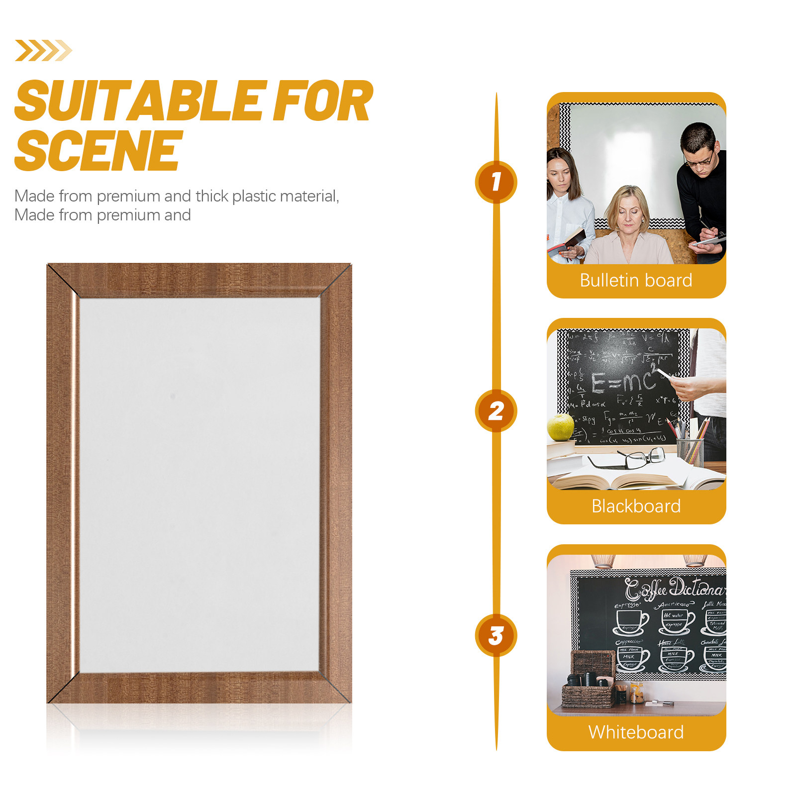 Home Office 2M X 2M - 2 Roll Reusable Whiteboard Wallpaper 45Cm