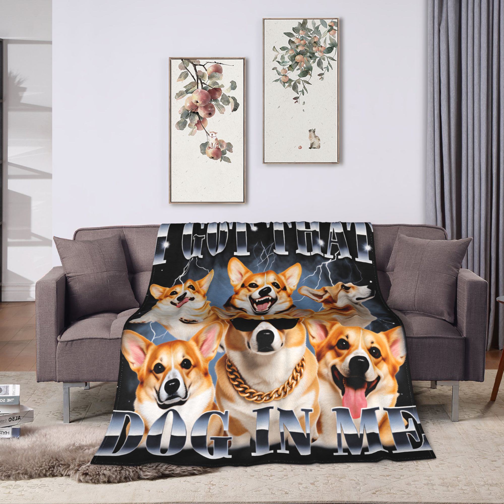 I Got That Dog In Me Corgi 90S - Home Office Trend 评论和价格