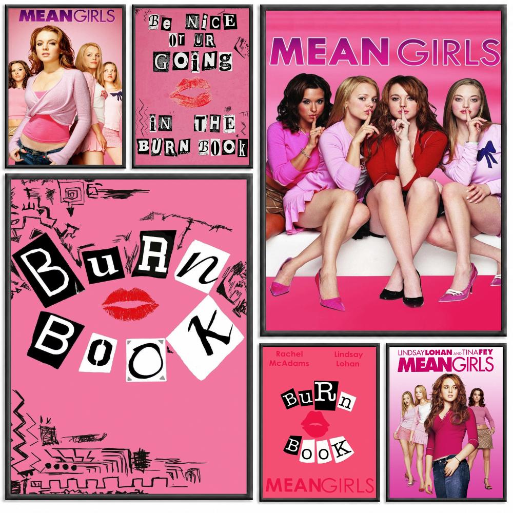 M-MeanS Girls Movie TV Poster  - Home Office Means 评论和价格