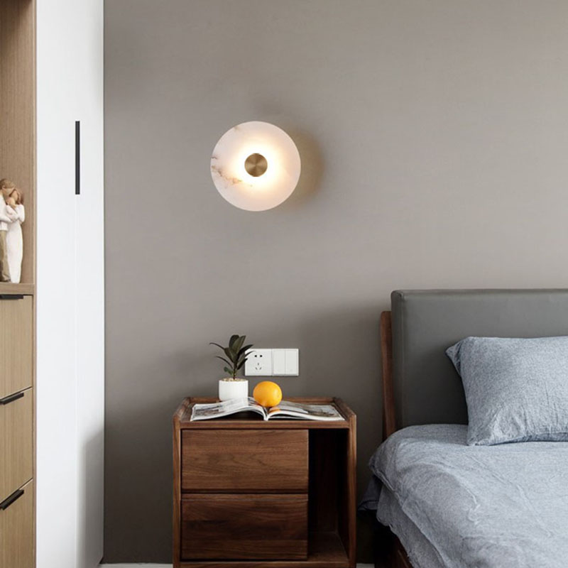 Natural Stone LED Wall Lamp Go - Home Office Background 评论和价格