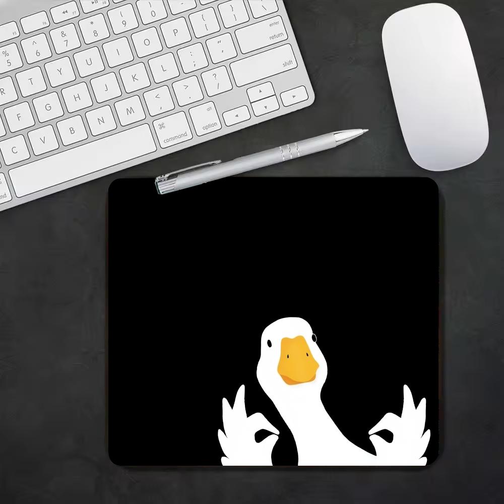 Cute White Goose  Pattern Smal - Home Office Background 评论和价格