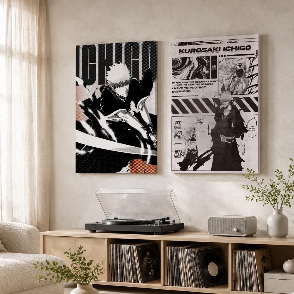 Japanese Anime B-Bleach Framed - Home Office Bleaching 评论和价格