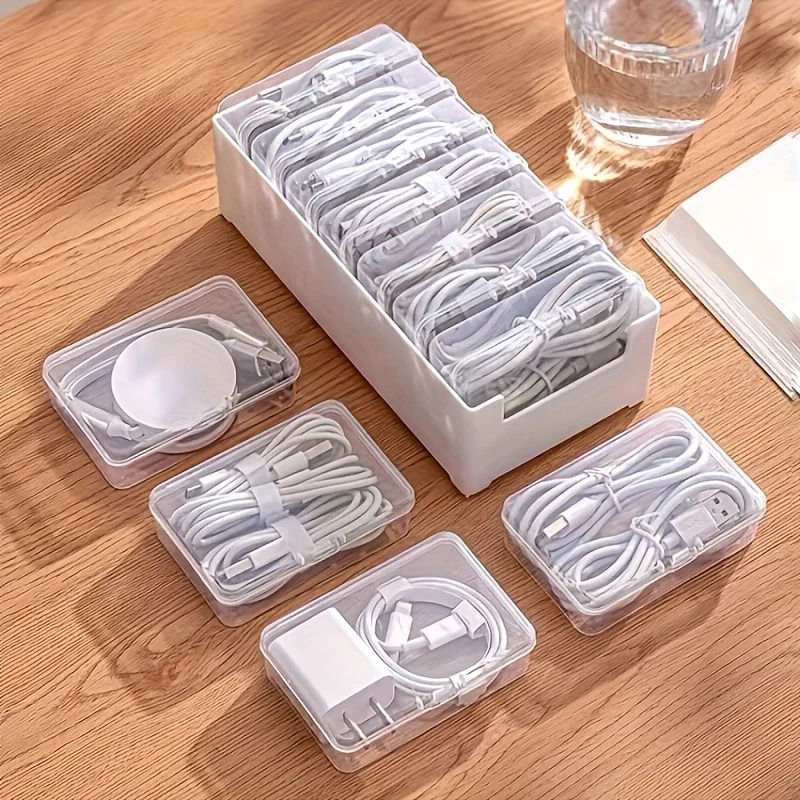 Data Cable Storage Box with 7  - Cable Management Box 评论和价格