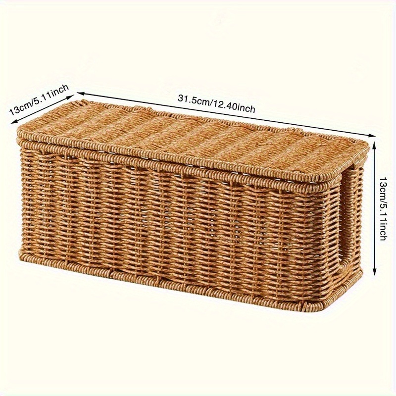Handcrafted Rattan Cable Manag - Cable Management Box 评论和价格