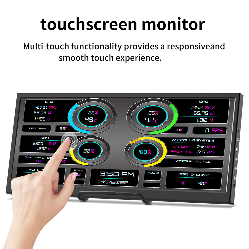 12.3 Inch TouchScreen Monitor  - Monitor Riser Stand 评论和价格