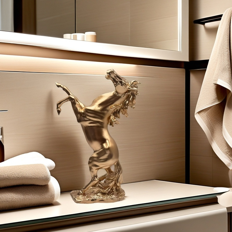 Light luxury resin ornament me - Home Office Means 评论和价格