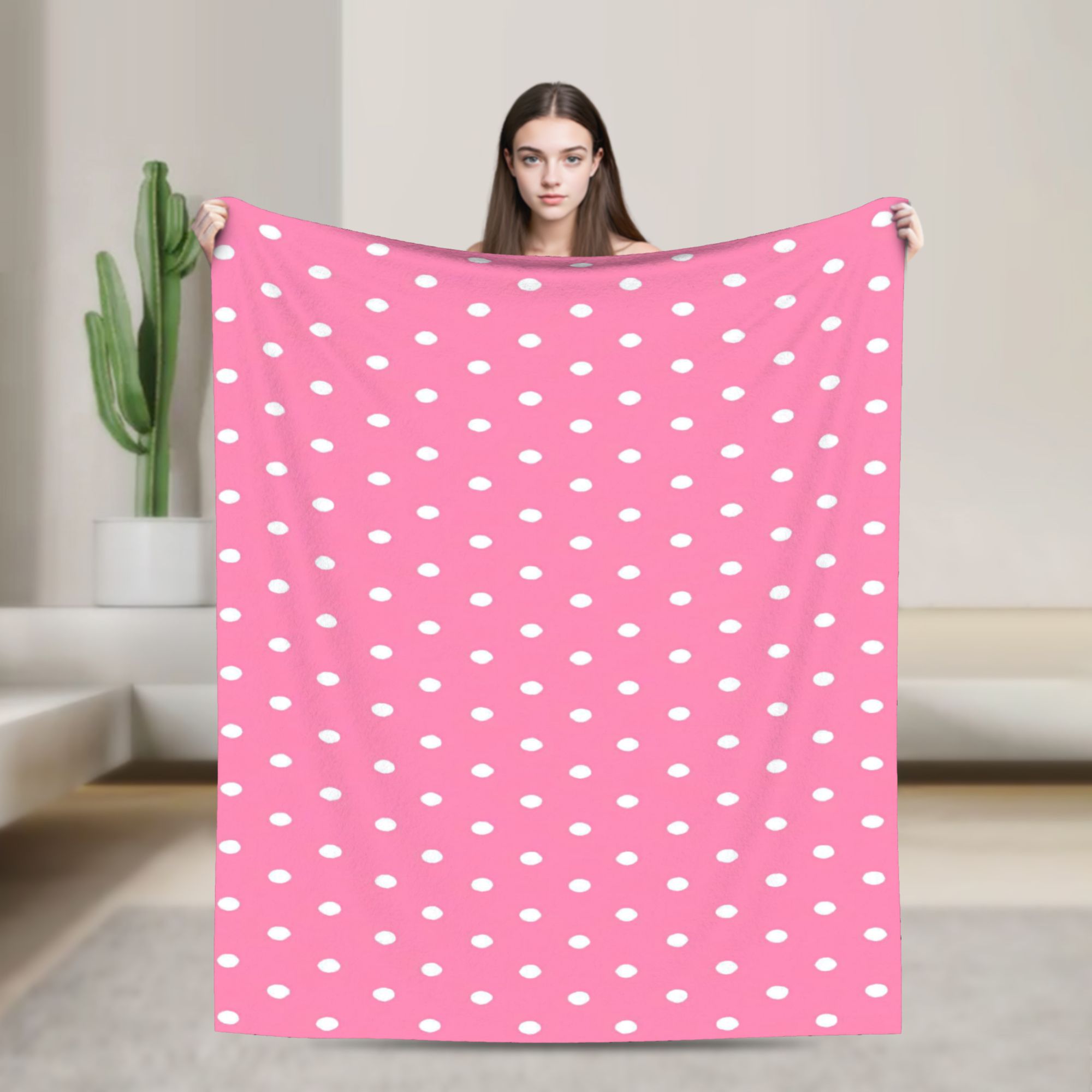 Pink Strawberry Solid Print Bl - Home Office Trend 评论和价格