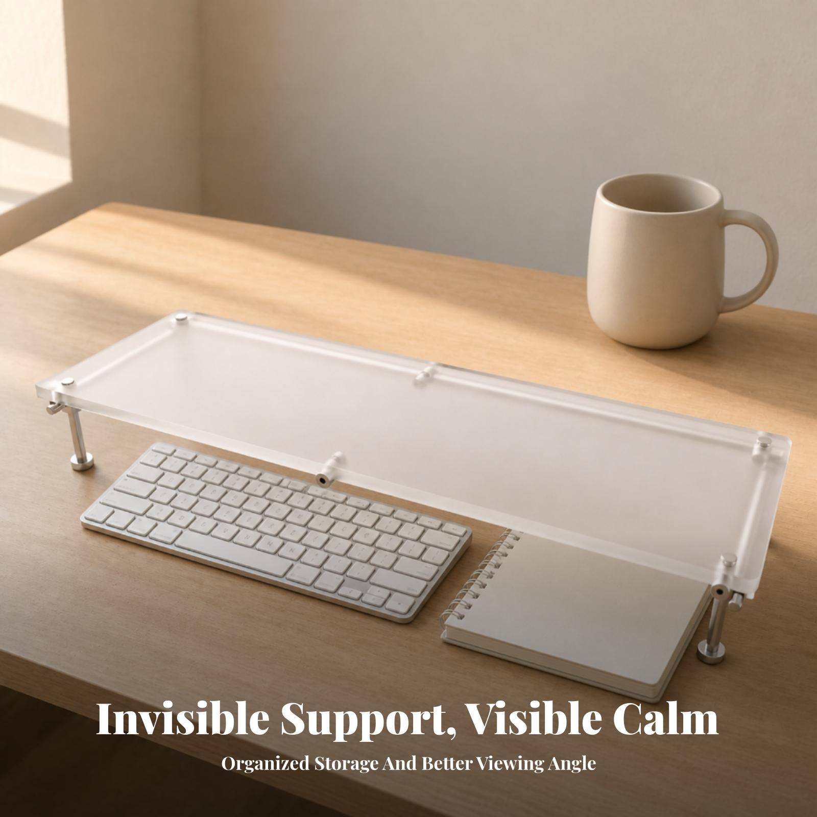 Acrylic Monitor Riser Display  - Monitor Riser Stand 评论和价格