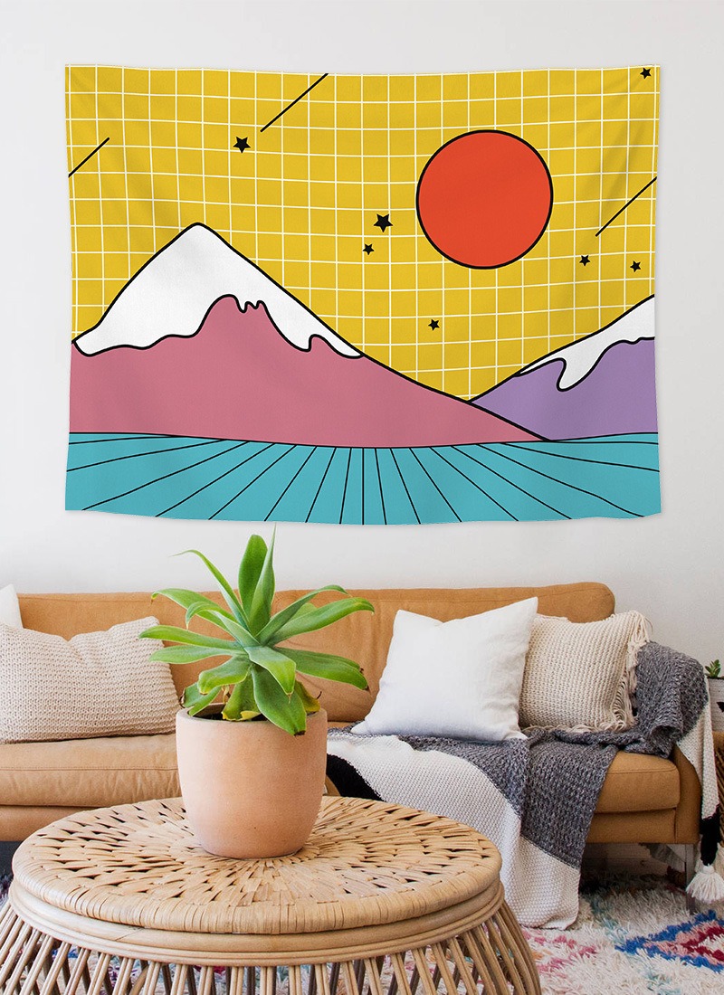 Abstract Cartoon Background Ha - Home Office Background 评论和价格