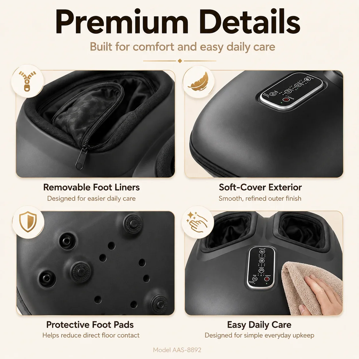 Heated Foot Massager with Air  - Home Office Gear 评论和价格