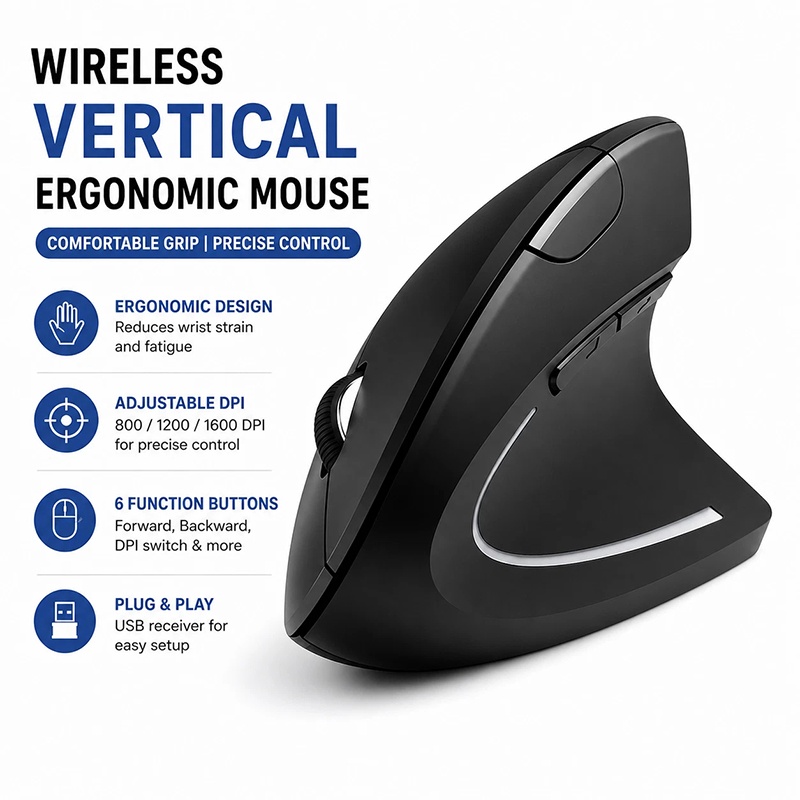 Rechargeable Vertical Gaming M - Home Office Gear 评论和价格