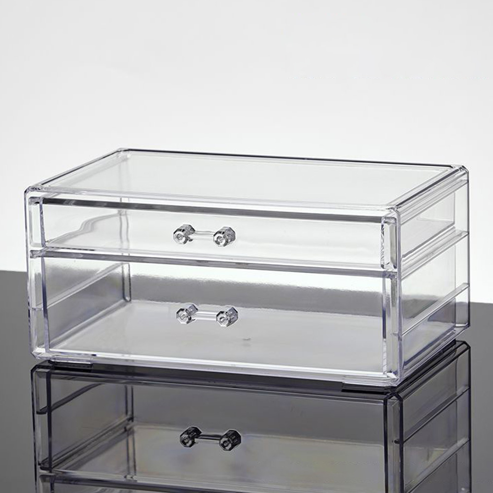 Transparent Makeup Storage Box - Home Office Freelancer 评论和价格