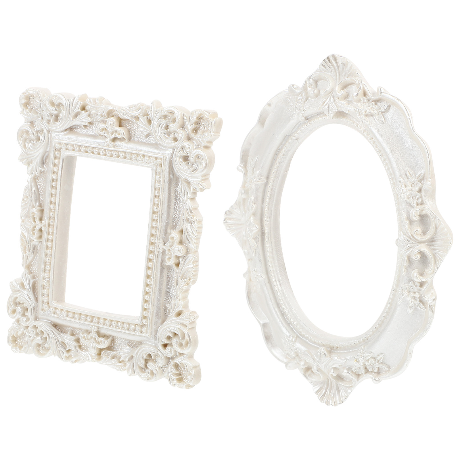 2Pcs Selfie Picture Frame Styl - Home Office Background 评论和价格