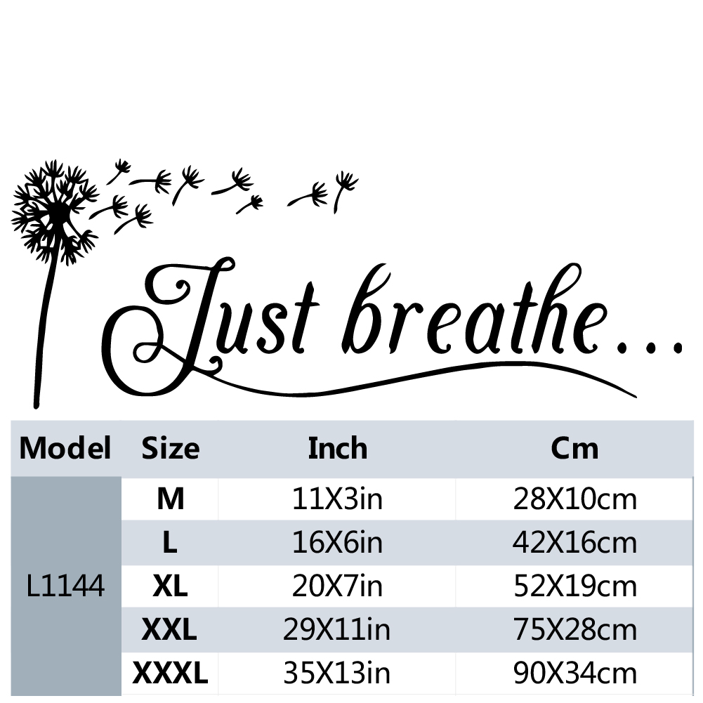 1pc Artistic Fonts PVC Wall De - Home Office Background 评论和价格
