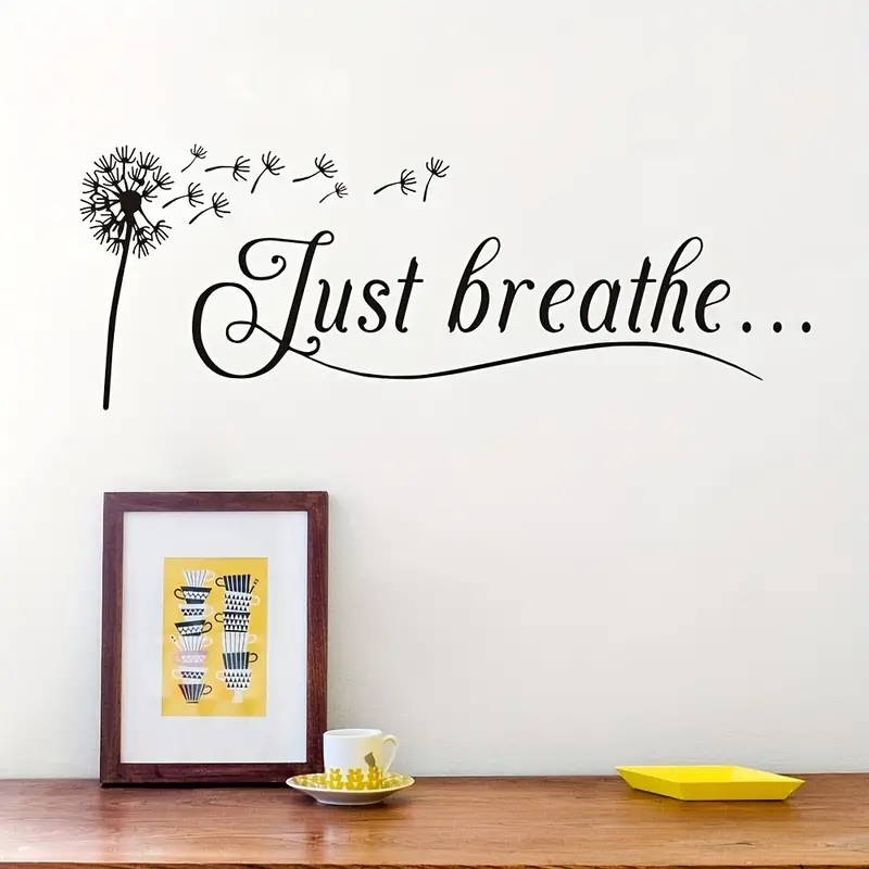 1pc Artistic Fonts PVC Wall De - Home Office Background 评论和价格