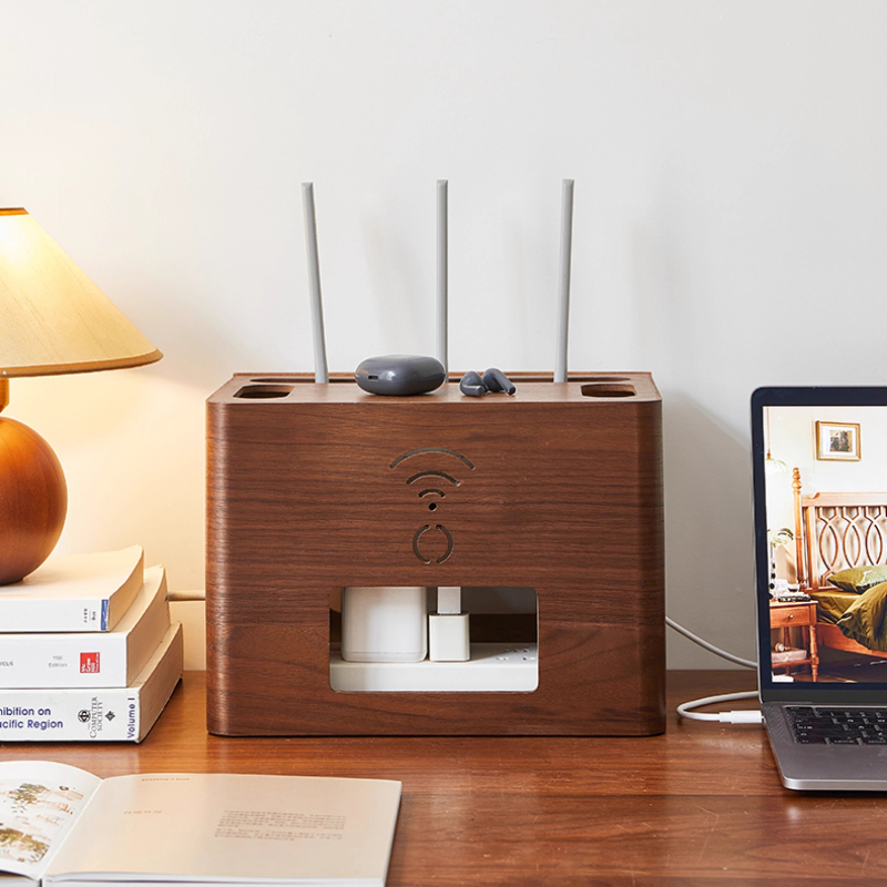 Upscale WiFi Router Storage Bo - Cable Management Box 评论和价格