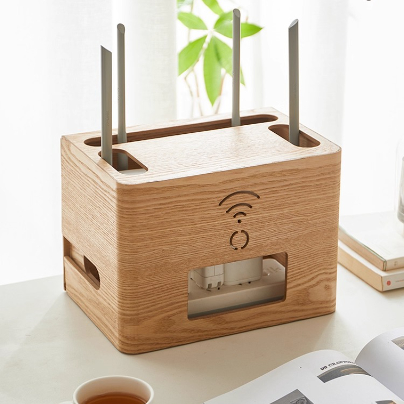 Upscale WiFi Router Storage Bo - Cable Management Box 评论和价格