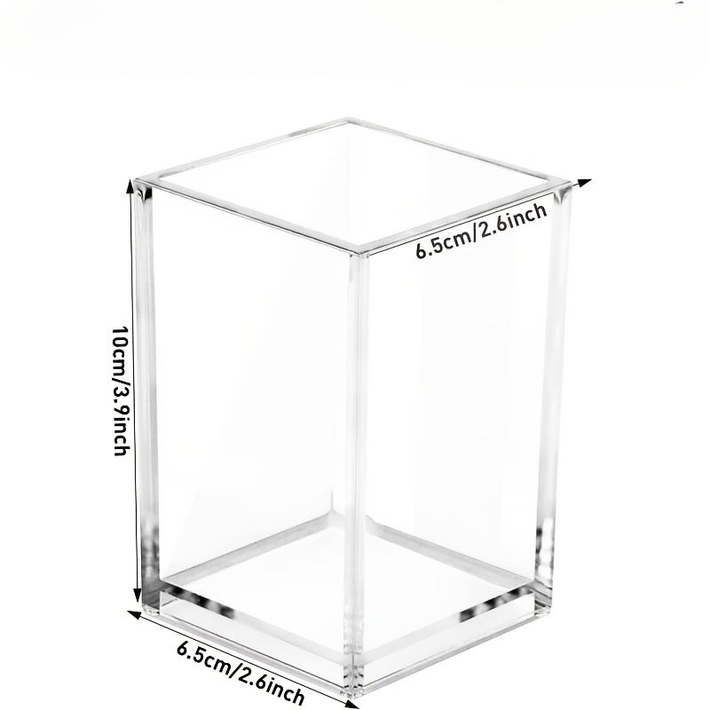 12pcs Clear Acrylic Makeup Bru - Home Office Work Table 评论和价格