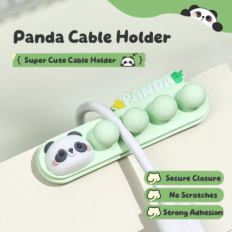 Cartoon Panda Cable Holder: Se - Cable Management Box 评论和价格