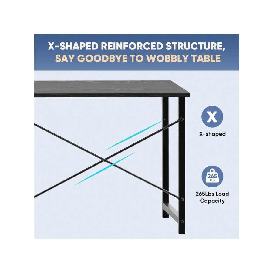 Sweetcrispy 44 In Computer Des - Home Office Work Table 评论和价格
