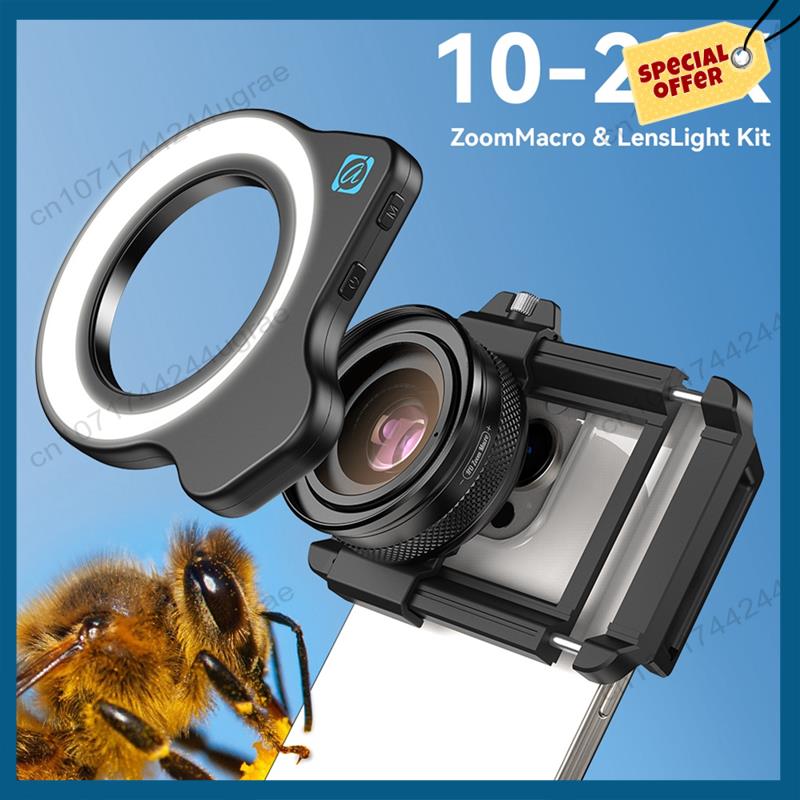 -A15I 10-20X Zoom Macro Lens W - Zoom Lighting Kit 评论和价格