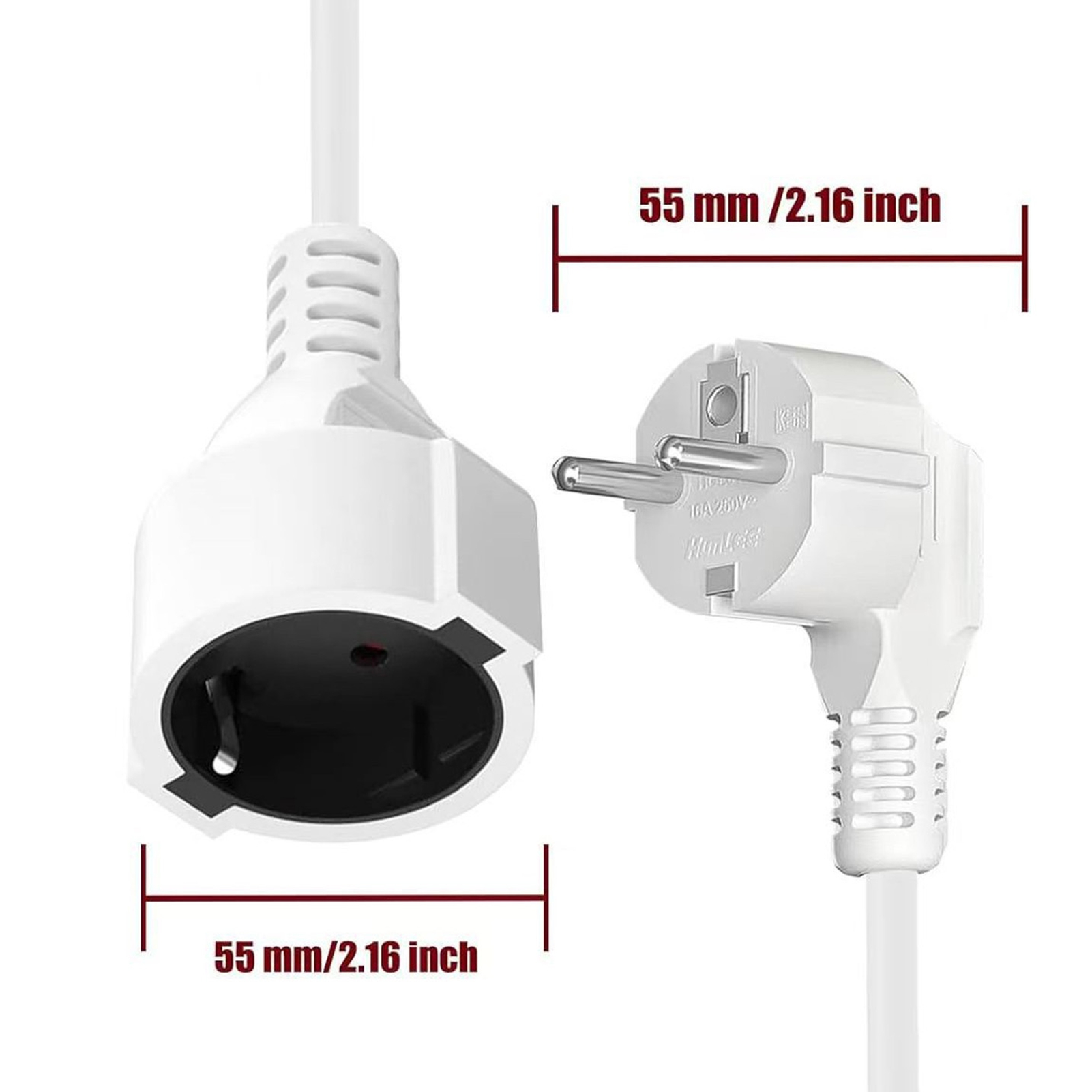 Extension Cord 3 X 1mm² Spiral - Home Office 2M X 2M 评论和价格