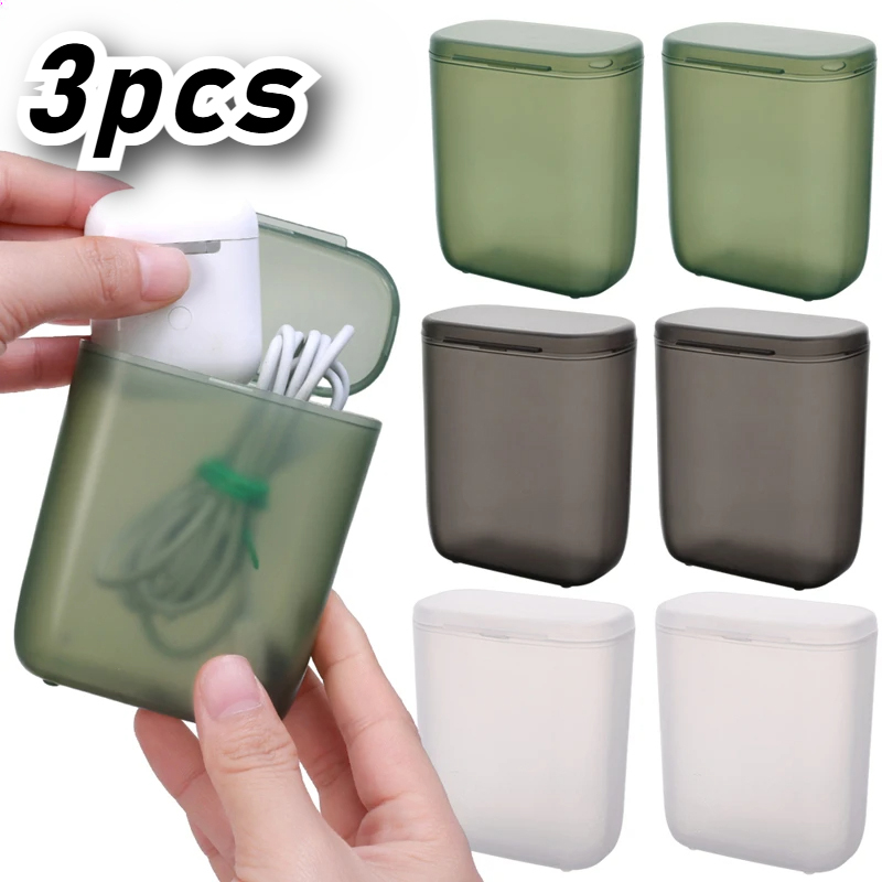 Data Cable Storage Box Earphon - Cable Management Box 评论和价格