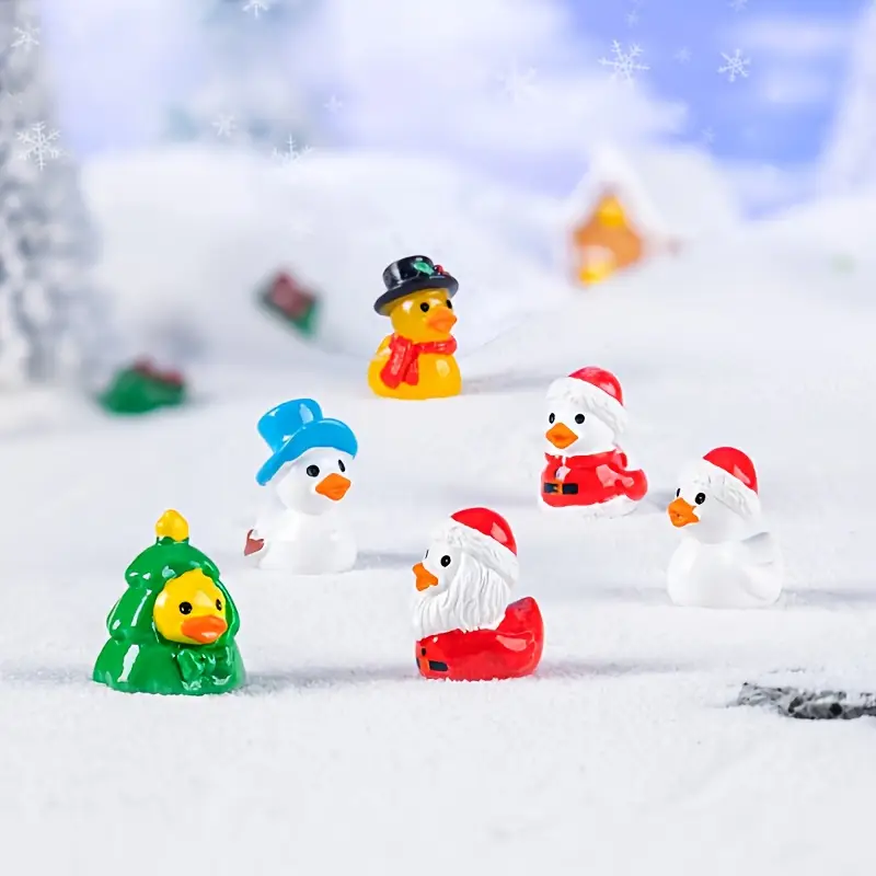 4/8pcs Cute Mini Resin Christm - Home Office Freelancer 评论和价格