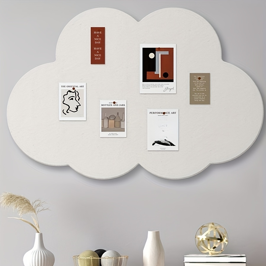 Cloud Shaped Felt Board Decora - Home Office Background 评论和价格