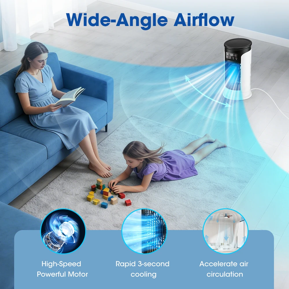 3 In 1 Household Fan Air Condi - Home Office Gear 评论和价格